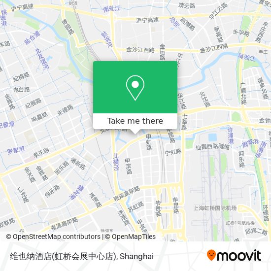 维也纳酒店(虹桥会展中心店) map
