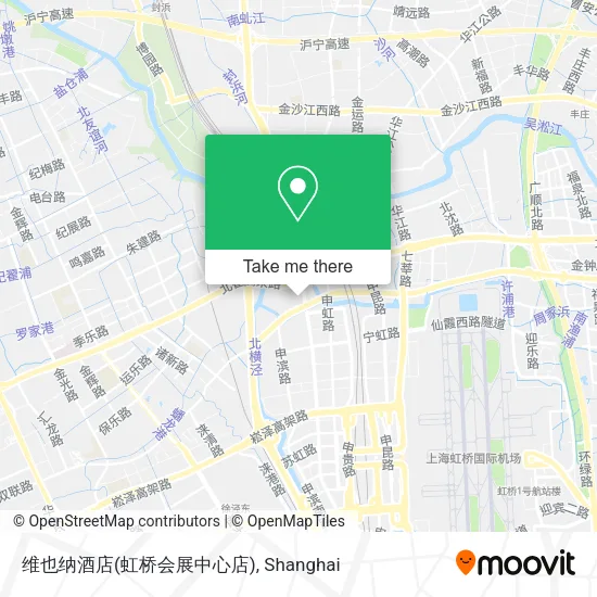 维也纳酒店(虹桥会展中心店) map