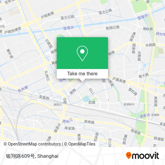 银翔路609号 map