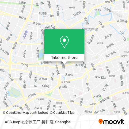 AFSJeep龙之梦工厂-折扣店 map