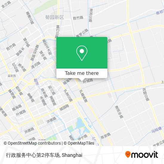 行政服务中心第2停车场 map