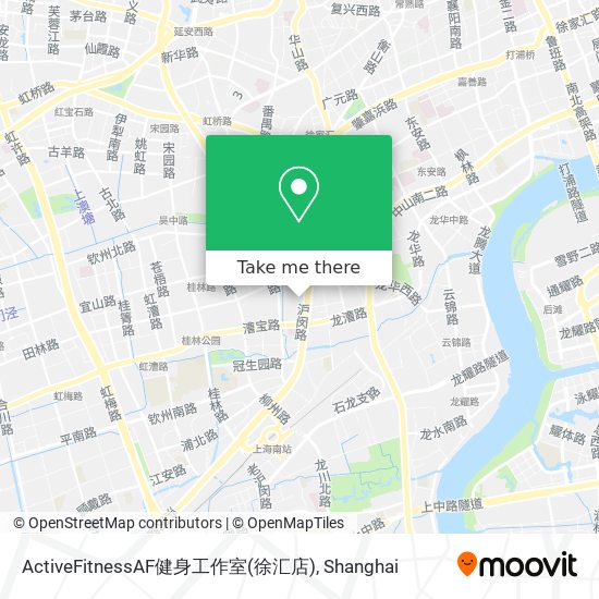 ActiveFitnessAF健身工作室(徐汇店) map