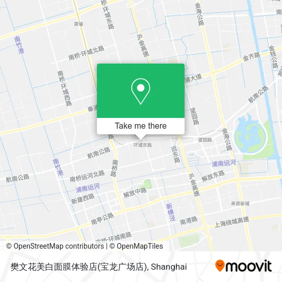 樊文花美白面膜体验店(宝龙广场店) map