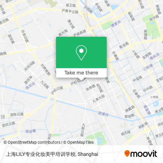 上海LILY专业化妆美甲培训学校 map