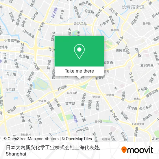 日本大内新兴化学工业株式会社上海代表处 map