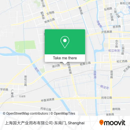 上海国大产业用布有限公司-东南门 map