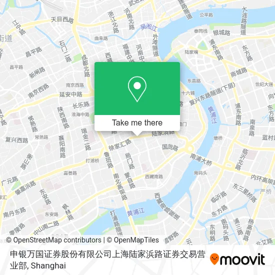 申银万国证券股份有限公司上海陆家浜路证券交易营业部 map