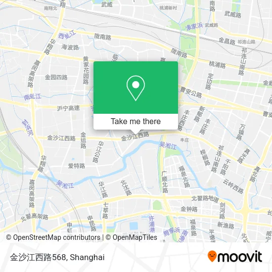 金沙江西路568 map
