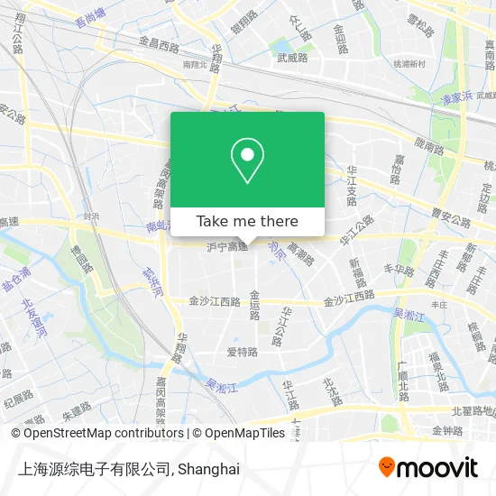 上海源综电子有限公司 map