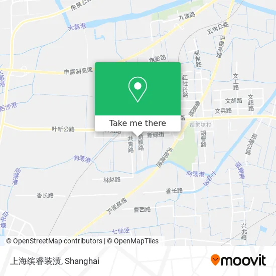 上海缤睿装潢 map