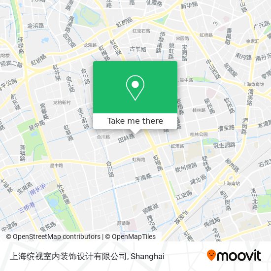 上海缤视室内装饰设计有限公司 map