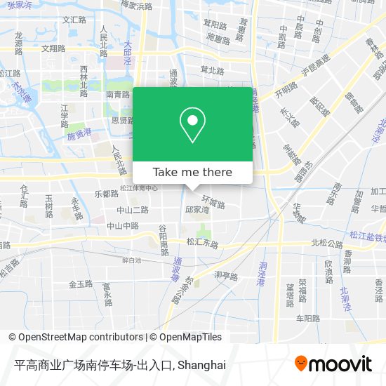 平高商业广场南停车场-出入口 map