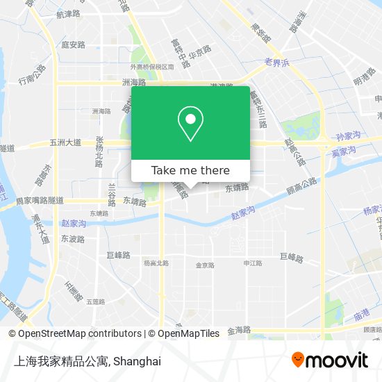 上海我家精品公寓 map