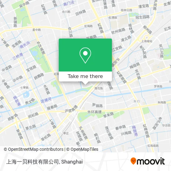 上海一贝科技有限公司 map