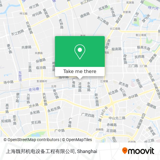 上海魏邦机电设备工程有限公司 map