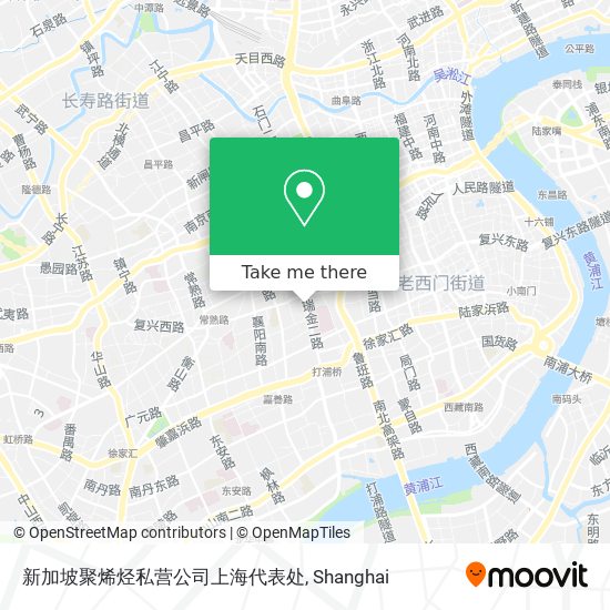 新加坡聚烯烃私营公司上海代表处 map