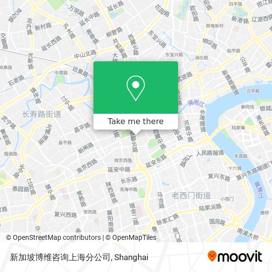 新加坡博维咨询上海分公司 map