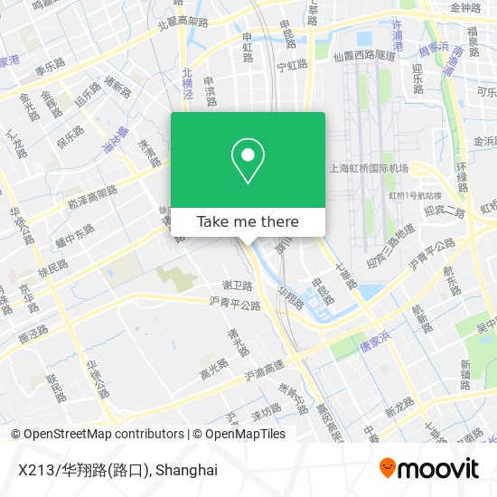 X213/华翔路(路口) map