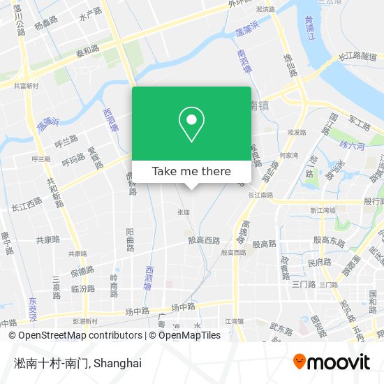 淞南十村-南门 map