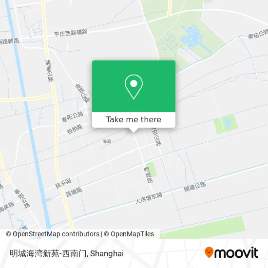 明城海湾新苑-西南门 map