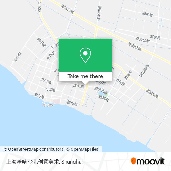 上海哈哈少儿创意美术 map