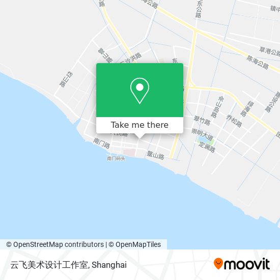 云飞美术设计工作室 map