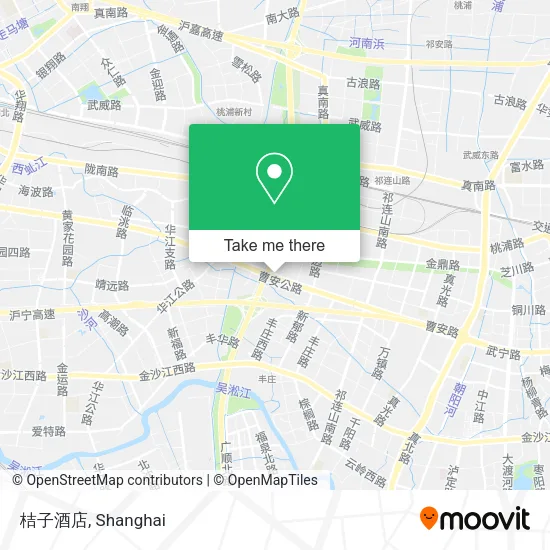 桔子酒店 map