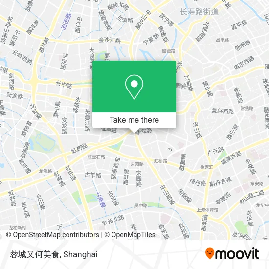 蓉城又何美食 map