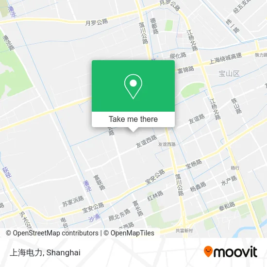 上海电力 map
