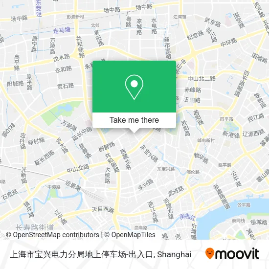上海市宝兴电力分局地上停车场-出入口 map