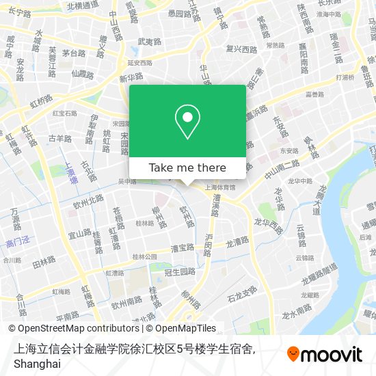 上海立信会计金融学院徐汇校区5号楼学生宿舍 map