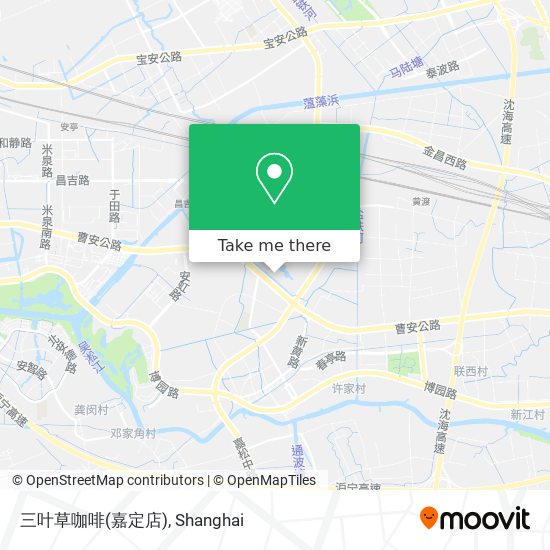 三叶草咖啡(嘉定店) map