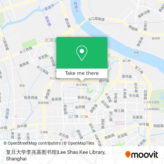 复旦大学李兆基图书馆|Lee Shau Kee Library map