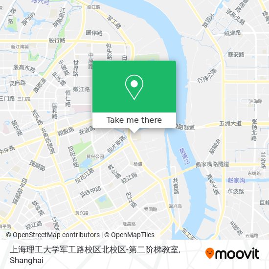 上海理工大学军工路校区北校区-第二阶梯教室 map