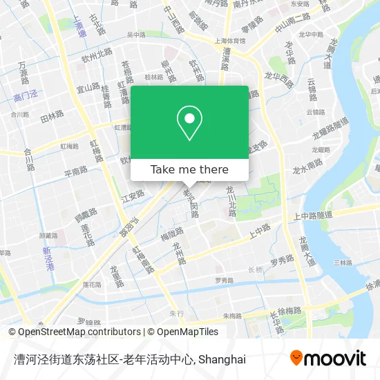 漕河泾街道东荡社区-老年活动中心 map