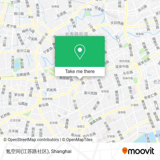氪空间(江苏路社区) map