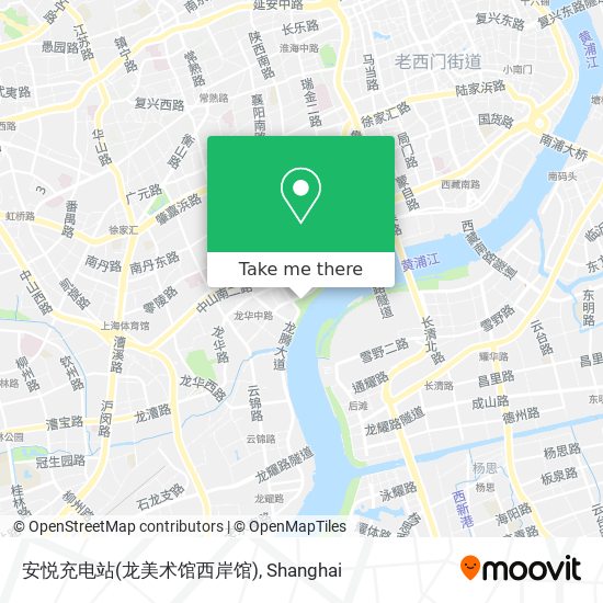 安悦充电站(龙美术馆西岸馆) map
