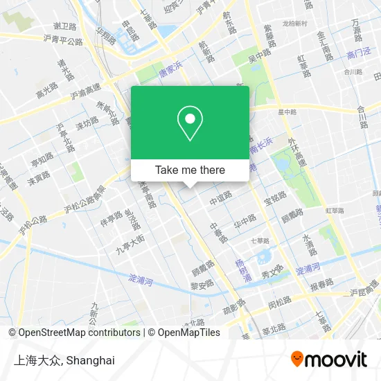 上海大众 map