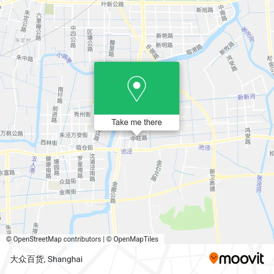 大众百货 map