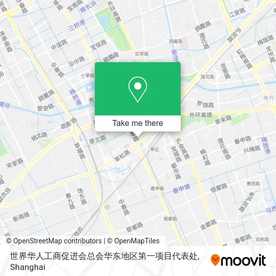世界华人工商促进会总会华东地区第一项目代表处 map