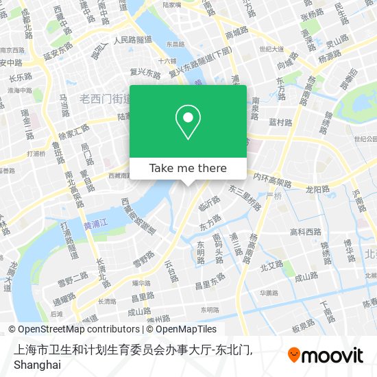 上海市卫生和计划生育委员会办事大厅-东北门 map