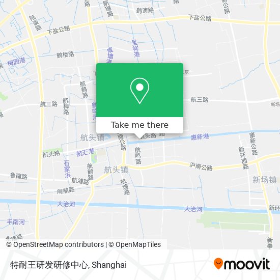 特耐王研发研修中心 map