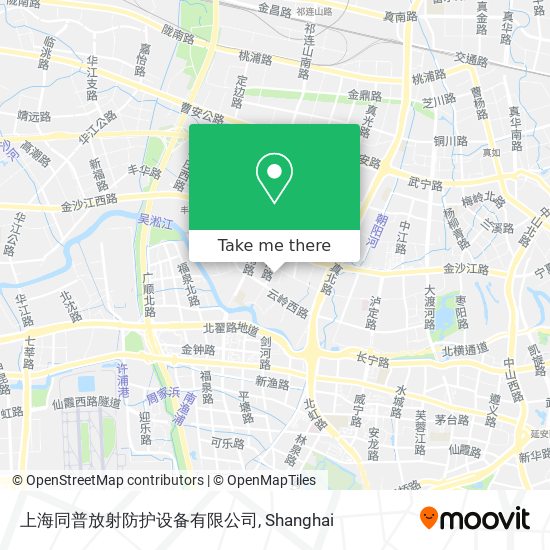 上海同普放射防护设备有限公司 map