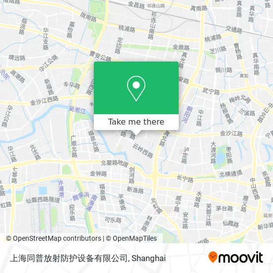 上海同普放射防护设备有限公司 map