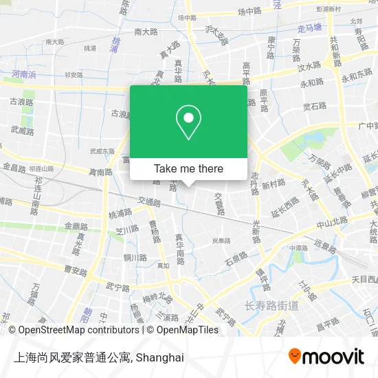 上海尚风爱家普通公寓 map