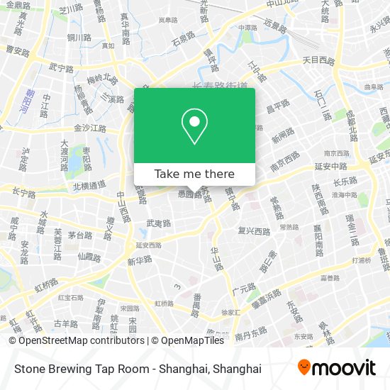 Stone Brewing Tap Room - Shanghai map