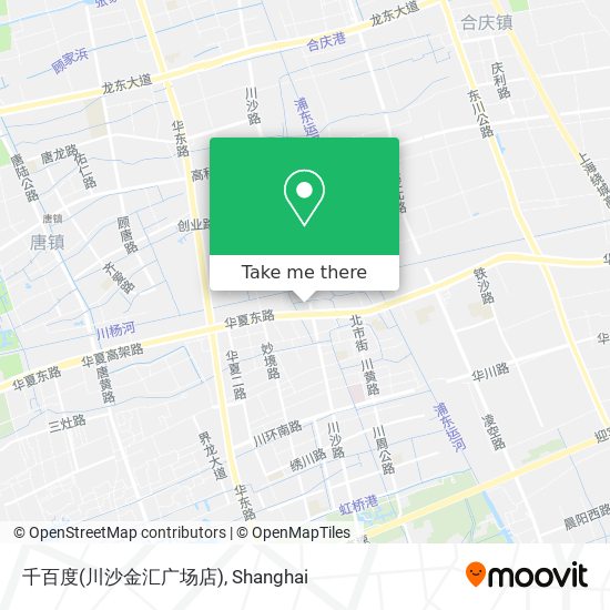 千百度(川沙金汇广场店) map