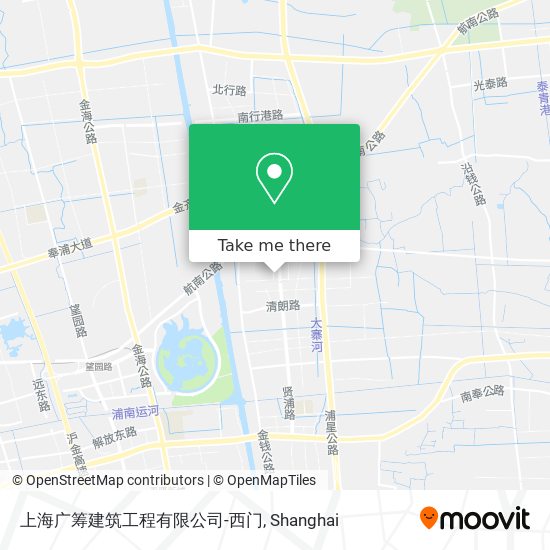 上海广筹建筑工程有限公司-西门 map