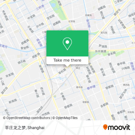 莘庄龙之梦 map