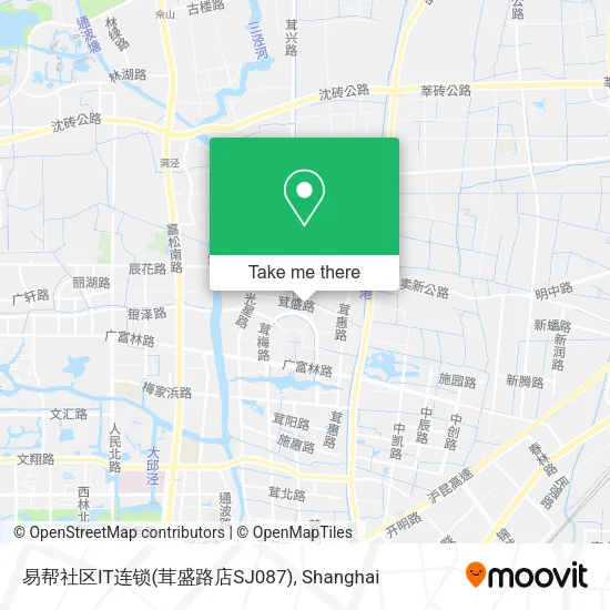 易帮社区IT连锁(茸盛路店SJ087) map